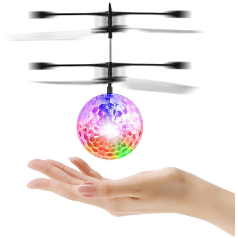 foto del prodotto trade shop traesio gioco palla sfera volante giocattolo mini elicottero aircraft luminoso flying 