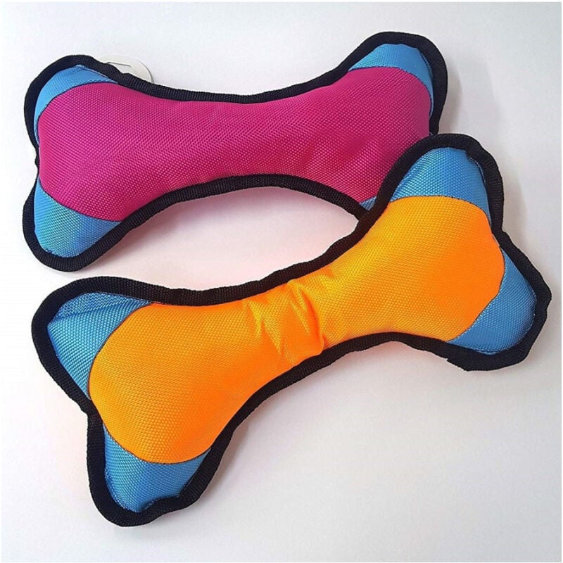 foto del prodotto trade shop traesio gioco resistenza osso da masticare 14x28cm in tessuto addestramento cane interattivi 