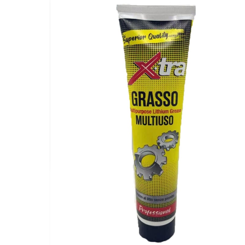 foto del prodotto trade shop traesio - grasso multiuso lubrificante al litio tubetto da 125 ml anticorrosivo idrofugo -