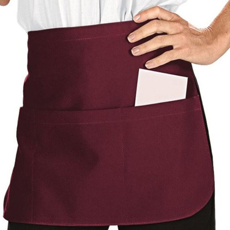 foto del prodotto trade shop traesio grembiule corto con tasche cameriere paravanti pub bar barman davantino 