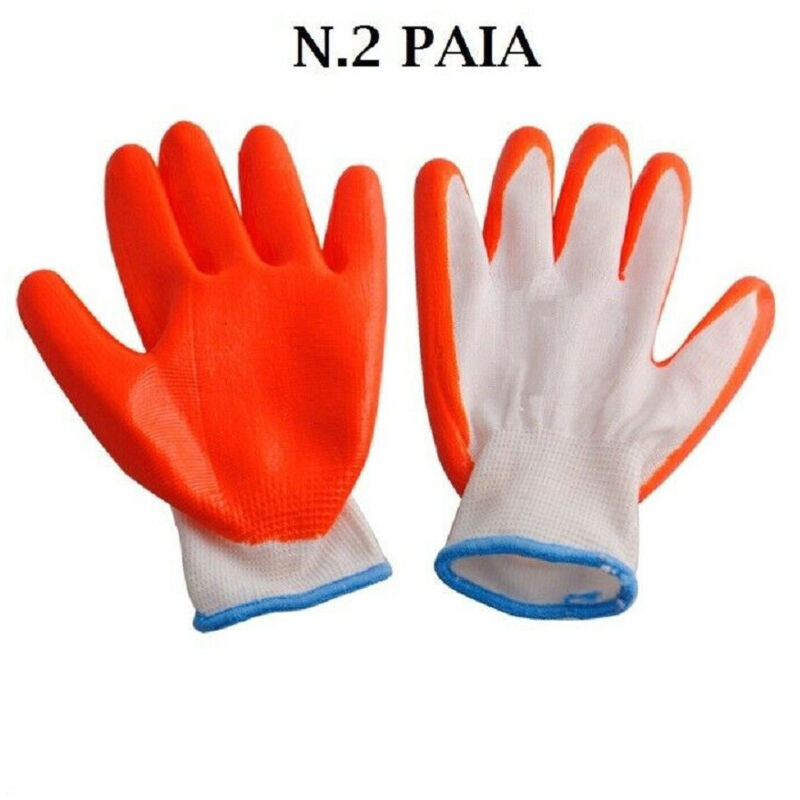 foto del prodotto trade shop traesio guanti da lavoro spalmati in nitrile anticalore antitaglio antinfortunistica xl 