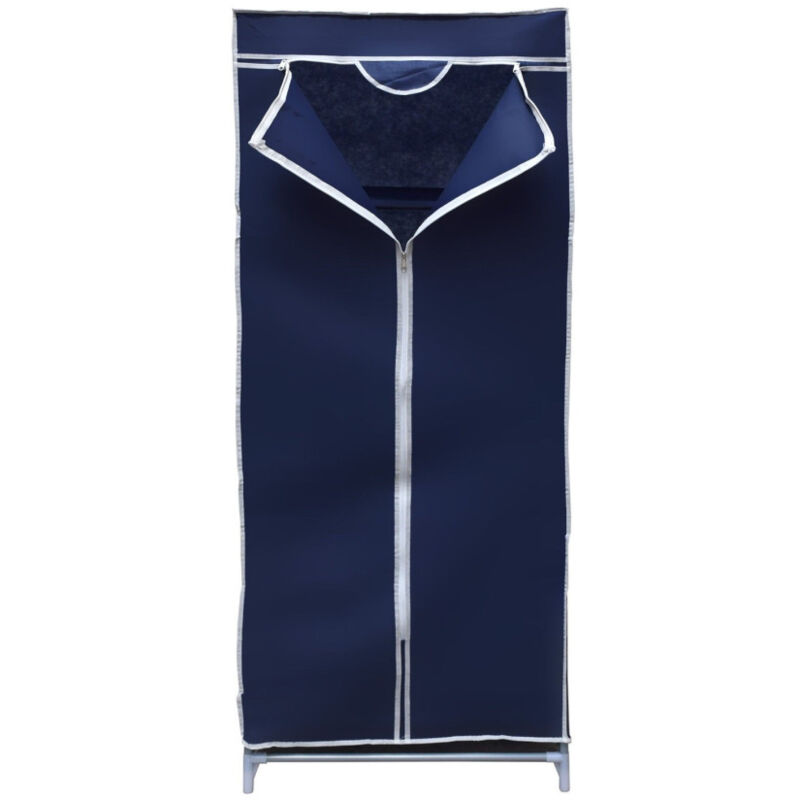 foto del prodotto trade shop traesio guardaroba in tessuto armadio 145 x 75 x 45 cm appendiabiti organizzatore 