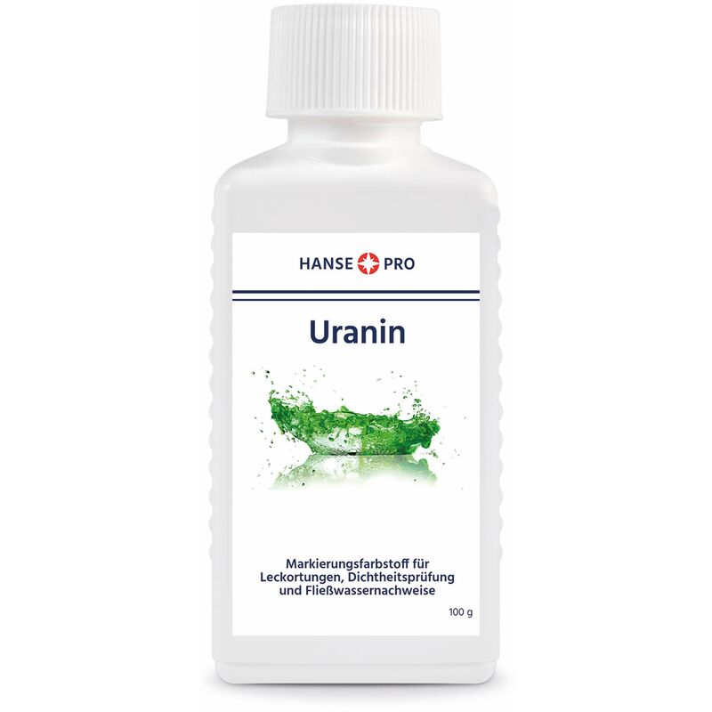 foto del prodotto trade shop traesio hanse pro uranina, colorante per marcatura, localizzazione delle perdite, test di tenuta e tinture ad acqua, polvere