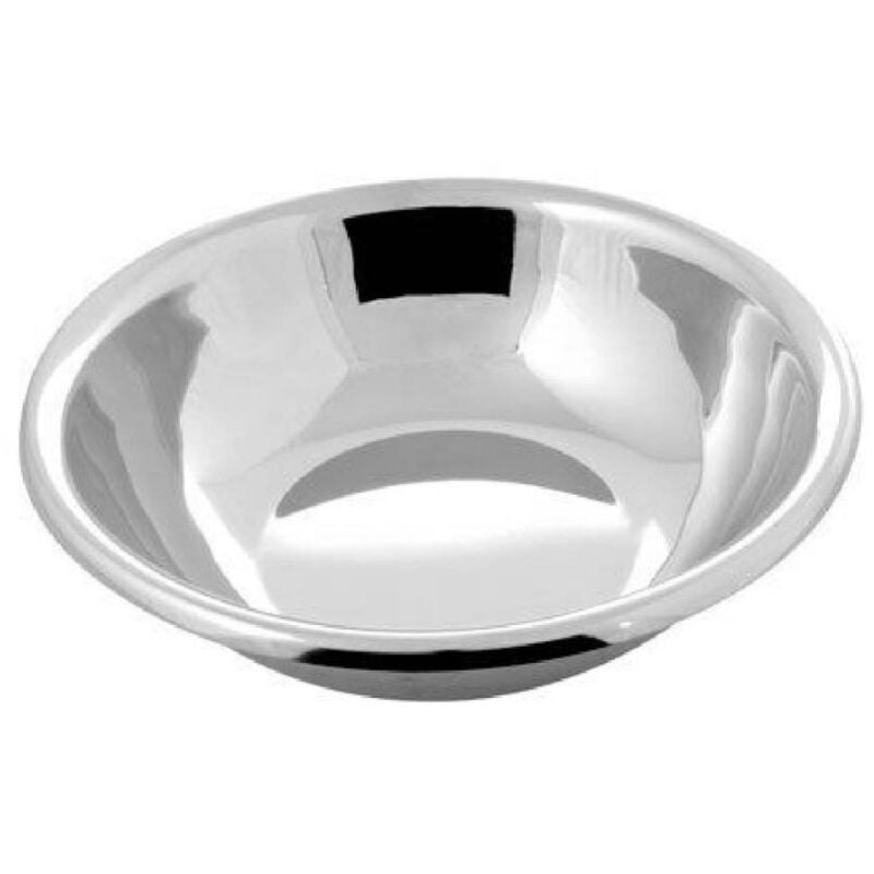foto del prodotto trade shop traesio insalatiera ciotola coppa bacinella scodella inox fondo piano cucina 24cm 