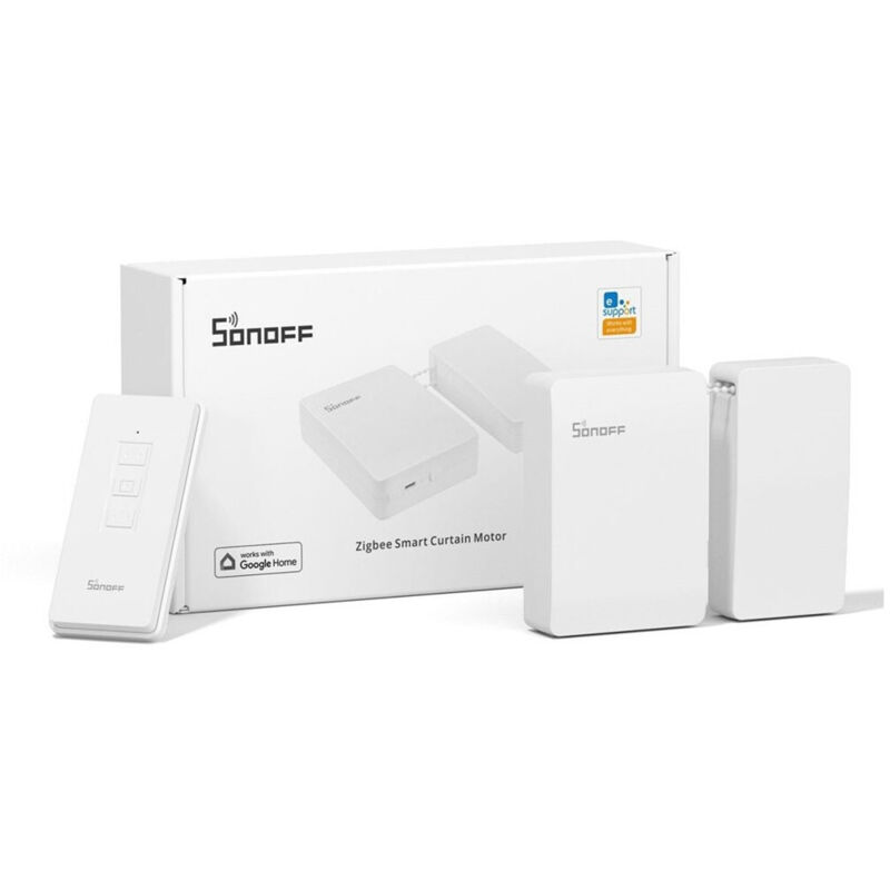 foto del prodotto trade shop traesio interruttore motore per tende zigbee automazione domotica smart sonoff zbcurtain 