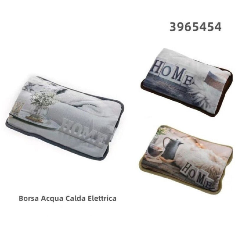 foto del prodotto trade shop traesio kaela borsa acqua calda elettrica scaldino scaldamani in tessuto fantasia home 3965454 