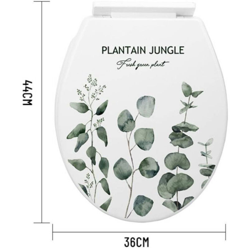 foto del prodotto trade shop traesio kaela copriwater universale in plastica super resistente 44x36cm decorazione piante 