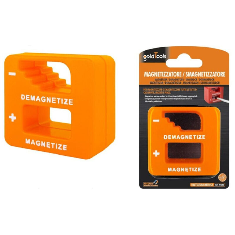 foto del prodotto trade shop traesio kaela magnetizzatore smagnetizzatore per cacciaviti giraviti pinze punte inserti 97682 