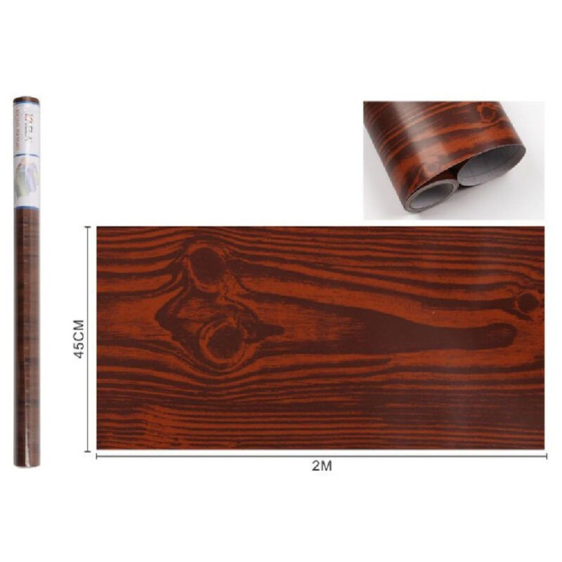 foto del prodotto trade shop traesio kaela rotolo pellicola adesiva effetto legno 45cm x 2mt cassetti carta da parati 89234 