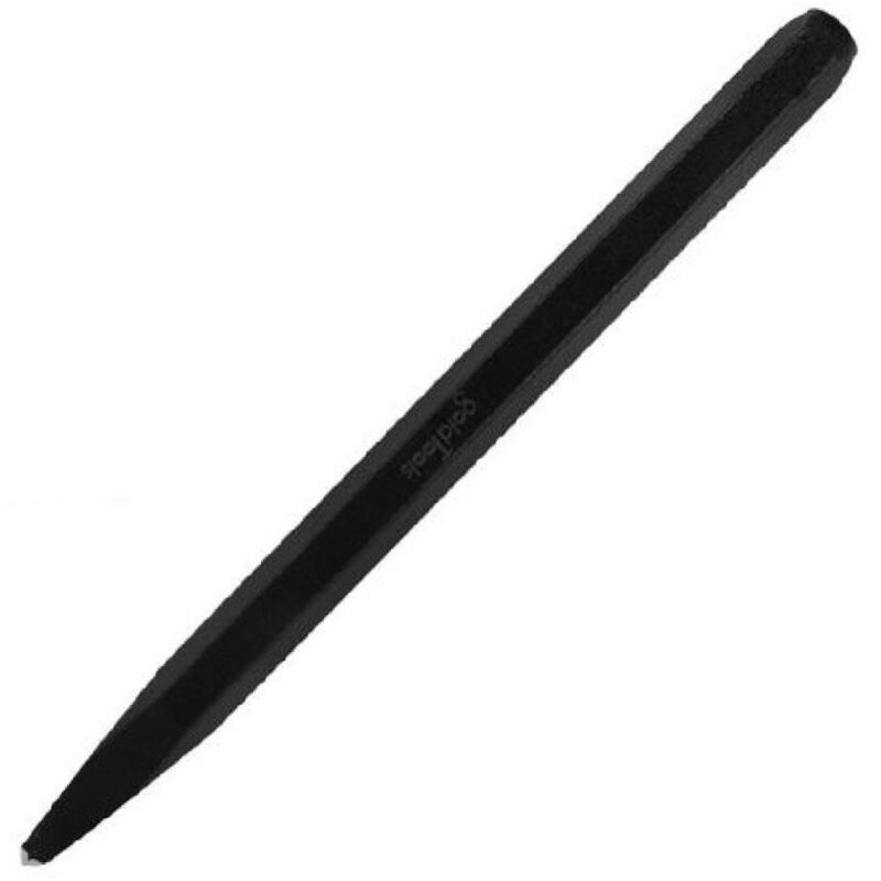 foto del prodotto trade shop traesio kaela scalpello a punta attacco esagonale in acciaio 250x16mm utilizzo su pietra 57020 