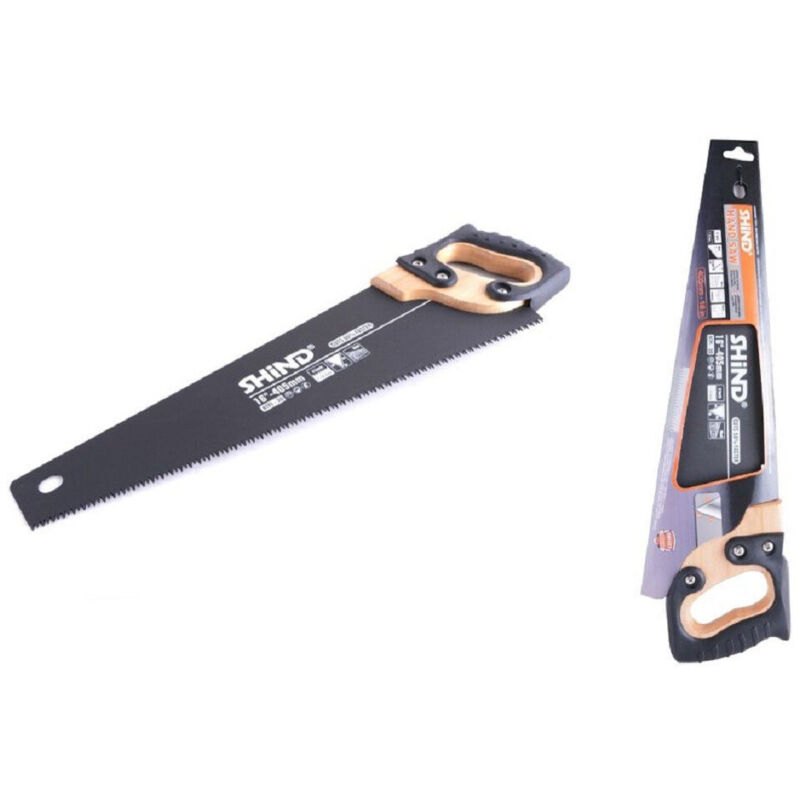 foto del prodotto trade shop traesio kaela sega segaccio per legno plastica 16 400mm seghetto a mano maniglia legno 94904 