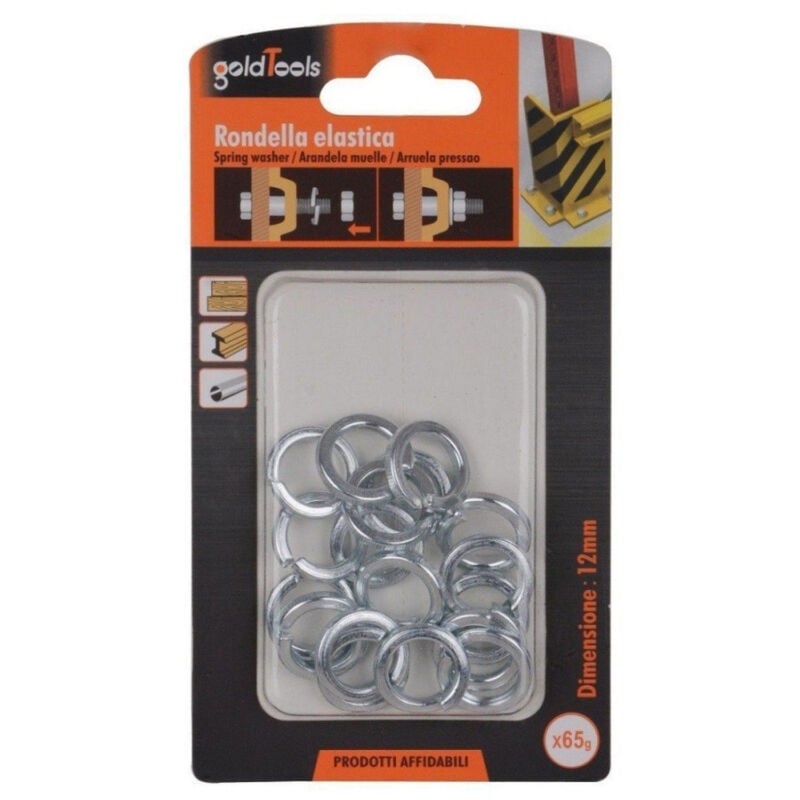foto del prodotto trade shop traesio kaela set confezione 65 gr. rondelle elastiche in acciaio rondella diametro 12mm 90838 