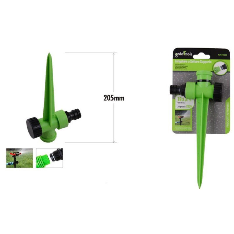 foto del prodotto trade shop traesio kaela supporto per irrigatori 3 4 con innesto rapido possibilit raccordo mmd 90006 
