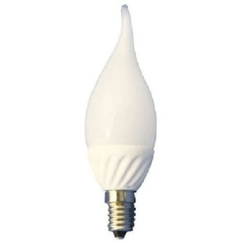 foto del prodotto trade shop traesio kit 10 lampadine colpo di vento vetro opaco attacco e14 4w luce bianco caldo 