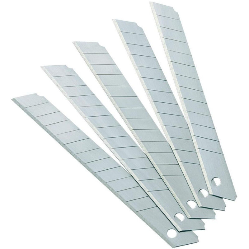 foto del prodotto trade shop traesio kit 10 pezzi lame lama ricambio taglierino cutter 25 x 07 mm ltf 20244 