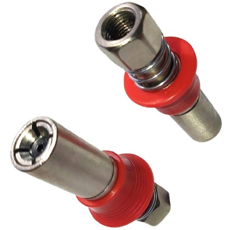 foto del prodotto trade shop traesio kit 2pz ugello accoppiatore ingrassatore pompa grasso autobloccante molla 07442 