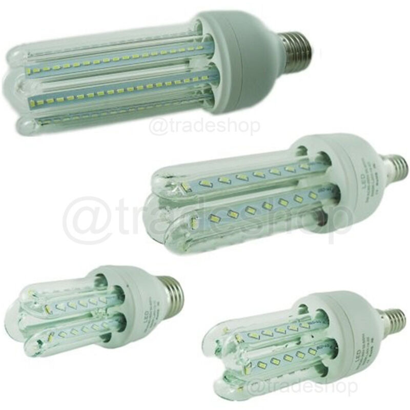 foto del prodotto trade shop traesio kit 4 lampadine led attacco e27 9w faretto luce bianco freddo 6000k durata 