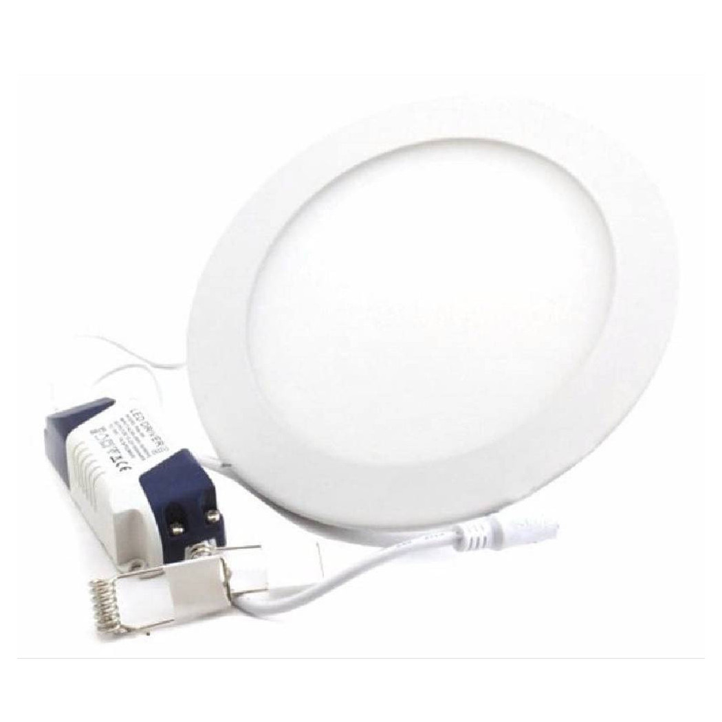 foto del prodotto trade shop traesio kit 5 pz faretti faretto 6w a led slim incasso con led drive tondo luce fredda 