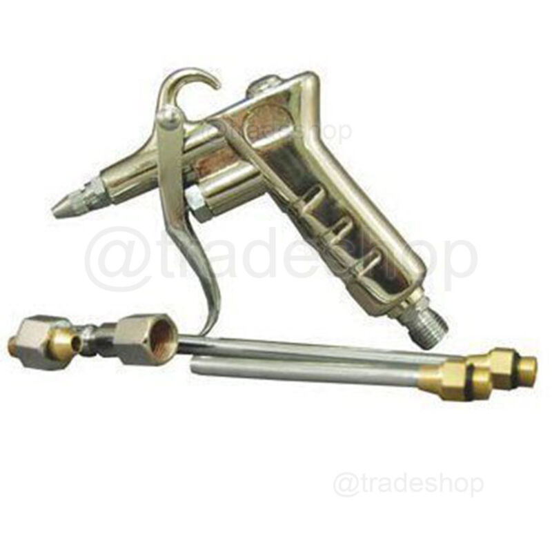 foto del prodotto trade shop traesio kit set pistola per compressore soffiaggio aria con accessori 5 pezzi 