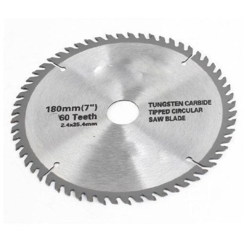 foto del prodotto trade shop traesio lama disco per seghe circolari taglio legno smerigliatrice 180 mm 7 pollici 60t 