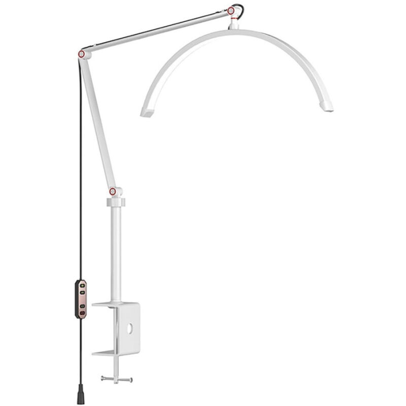 foto del prodotto trade shop traesio lampada a led per extension ciglia da 16 con supporto telefono unghie tatuaggi 