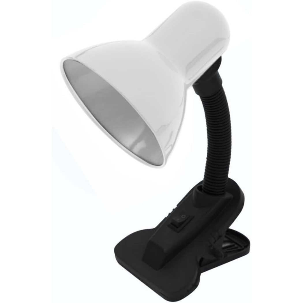 foto del prodotto trade shop traesio lampada da scrivania lampada tavolo con pinza orientabile snodabile e27 