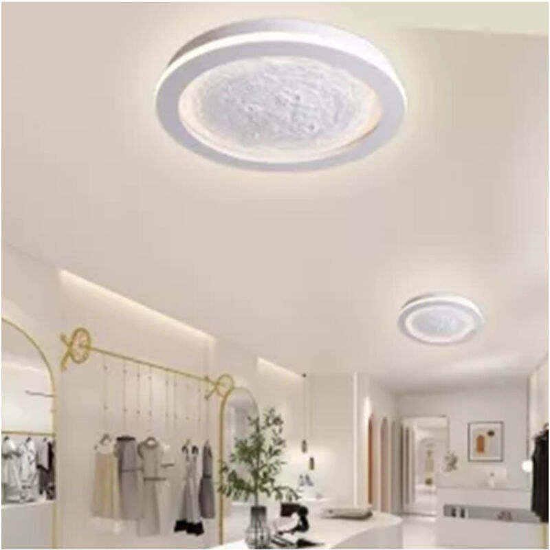 foto del prodotto trade shop traesio lampada da soffitto plafoniera led 37 w cct 3 colorazioni di luce bianco c56 b3c 