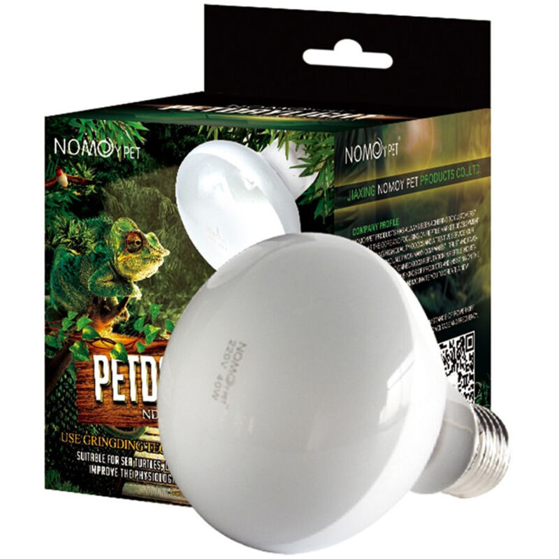 foto del prodotto trade shop traesio lampada giorno rettili tartarughe terrario 50w animali luce solare raggi uva uvb 