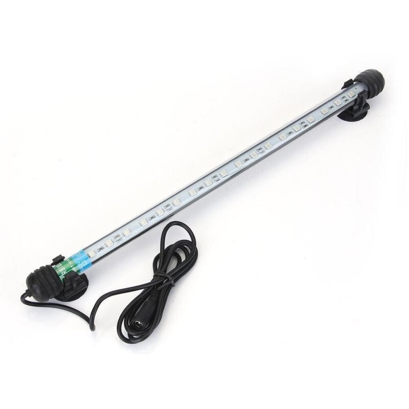 foto del prodotto trade shop traesio lampada immersione led per acquario tubo led t4 dee5 luce pesci bianca 50cm 2w 