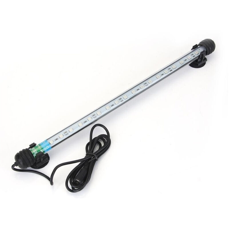 foto del prodotto trade shop traesio lampada immersione led per acquario tubo led t6 dee4 luce pesci bianca 60cm 2.5w 