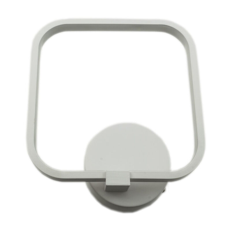 foto del prodotto trade shop traesio lampada lampadina a led applique led da parete muro forma quadrato fris 3172 sq 