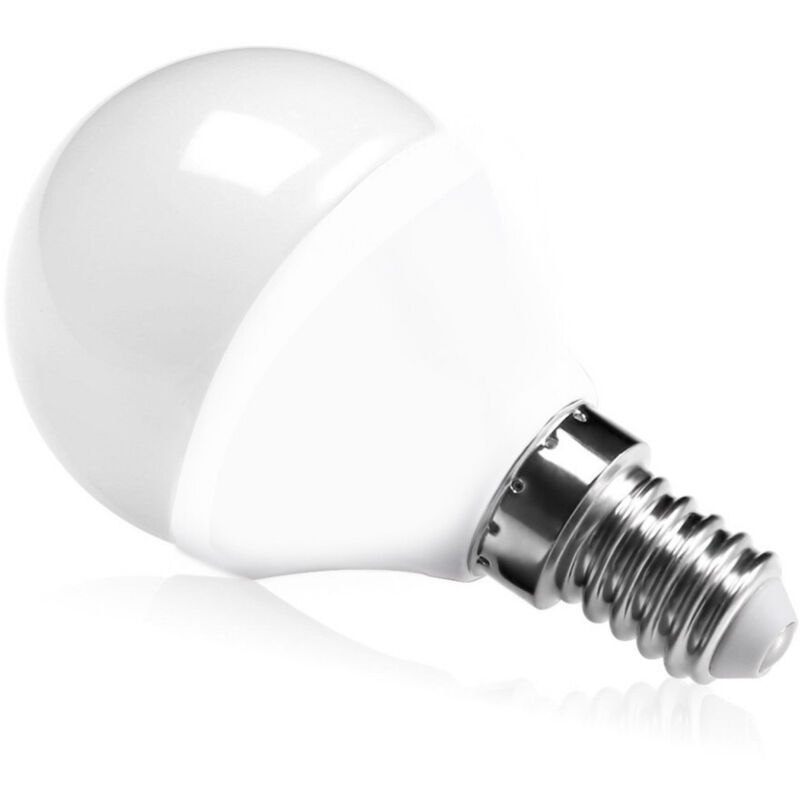 foto del prodotto trade shop traesio lampada lampadina a led smd 3w attacco piccolo e14 luce fredda 6500k 27w alogena 