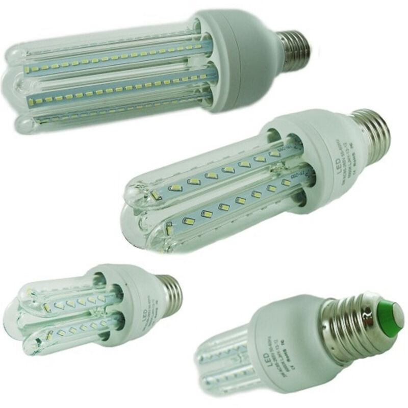foto del prodotto trade shop traesio lampada lampadina led faretto di ultima generazione ultra luminosi ed efficienti bianco freddo 12 watt e27 