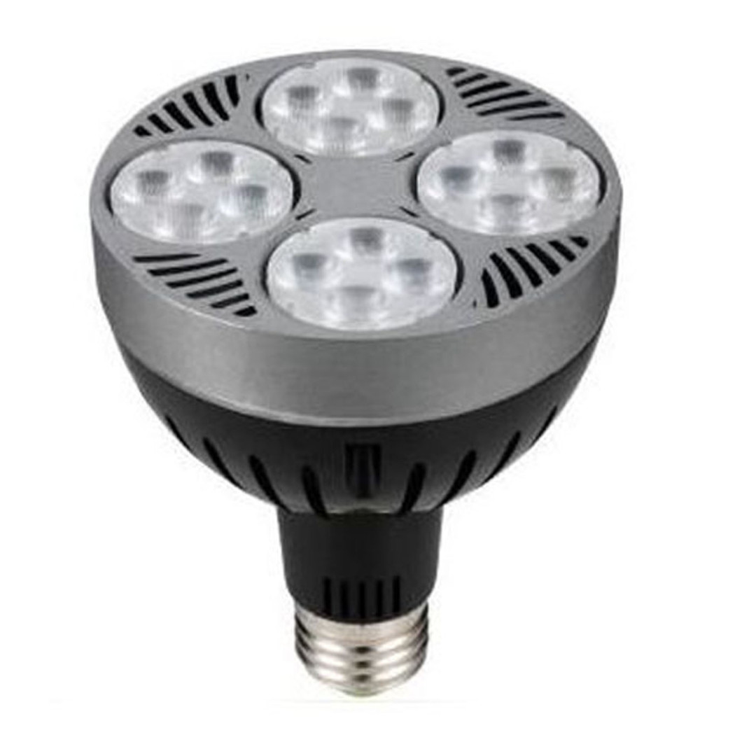 foto del prodotto trade shop traesio lampada lampadine par30 e27 36 watt 24 led faretto faro luce fredda p30 1 spot 