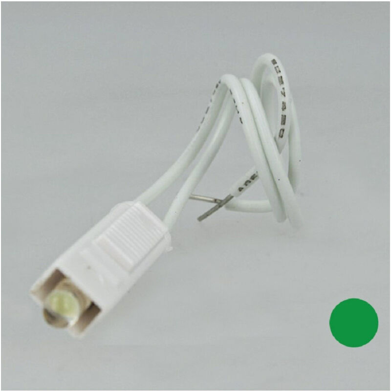 foto del prodotto trade shop traesio lampada led 220v 0.5w per comandi assiali compatibile bticino axolute verde