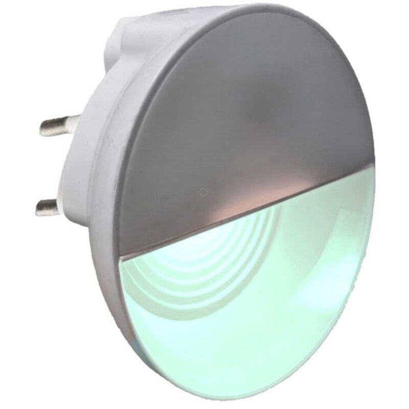 foto del prodotto trade shop traesio - lampada led con spina luce notturna segnapasso sensore movimento 0.4w xggyd-002 - -bianco freddo -