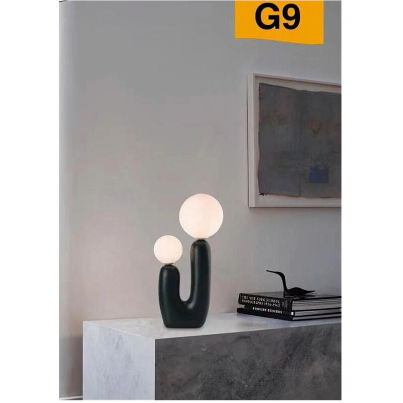 foto del prodotto trade shop traesio lampada led da tavolo lume alien attacco 2xg9 max 60w ip20 varie colorazioni d14 verde scuro