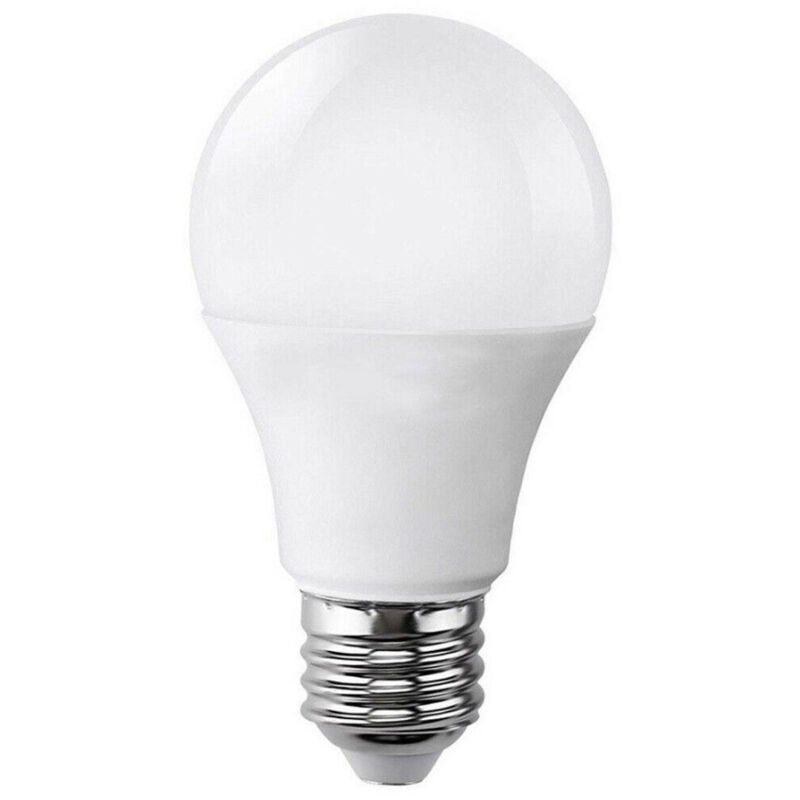 foto del prodotto trade shop traesio lampadina a led e27 15 w luce fredda calda naturale lampada sfera a70 09 bianco caldo 