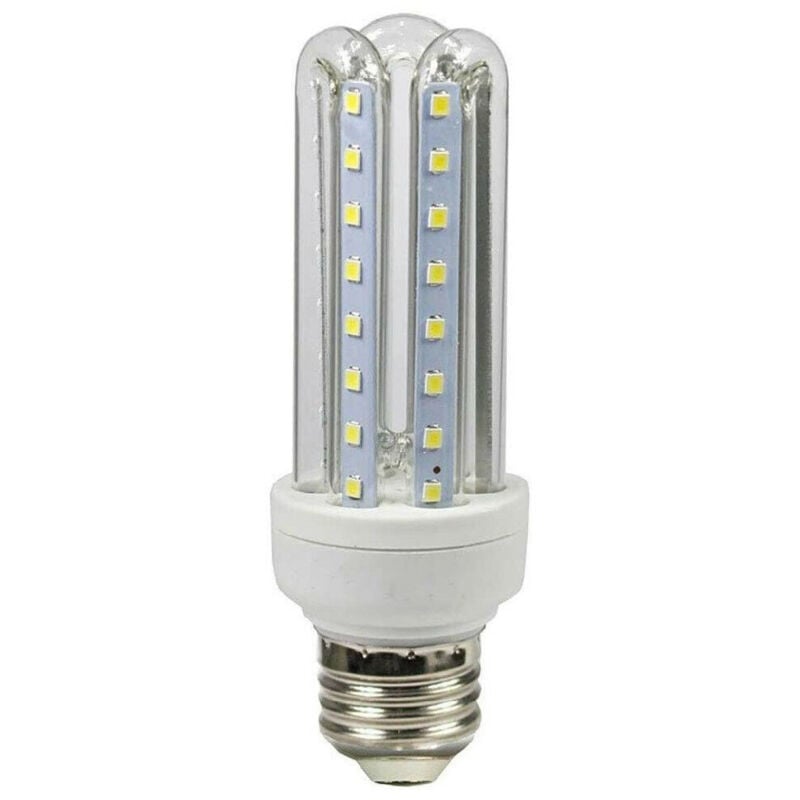 foto del prodotto trade shop traesio lampadina a led e27 18 w lampada tubolare luce calda fredda naturale u 18w bianco naturale 