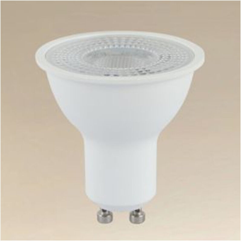 foto del prodotto trade shop traesio lampadina a led lampada attacco gu10 7w 715lm bianco luce calda 3000k ip20 00496 