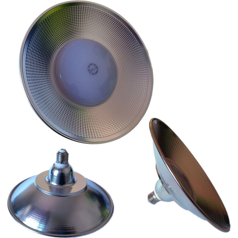 foto del prodotto trade shop traesio lampadina lampada led 50w watt parabola industriale faro luce e27 6000k 