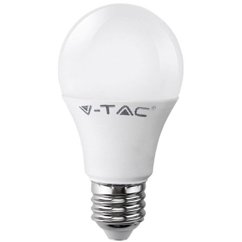 foto del prodotto trade shop traesio lampadina led 10w luce calda a sfera vt 1853 e27 2700k illuminazione sku4209 
