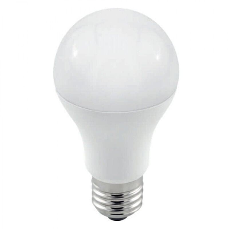 foto del prodotto trade shop traesio lampadina led 3 5 7 9 12 watt a bulbo luce fredda e calda attacco e27 bianco caldo 12 watt