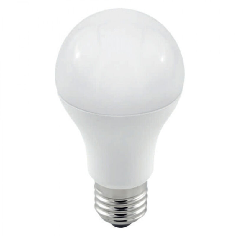 foto del prodotto trade shop traesio lampadina led 3 5 7 9 12 watt a bulbo luce fredda e calda attacco e27 bianco freddo 3 watt