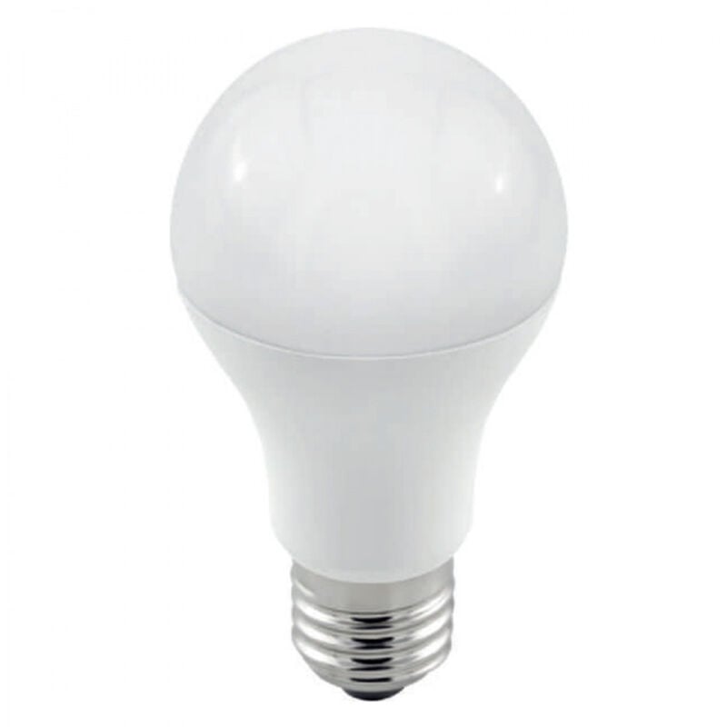 foto del prodotto trade shop traesio lampadina led 3 5 7 9 12 watt a bulbo luce fredda e calda attacco e27 bianco freddo 9 watt