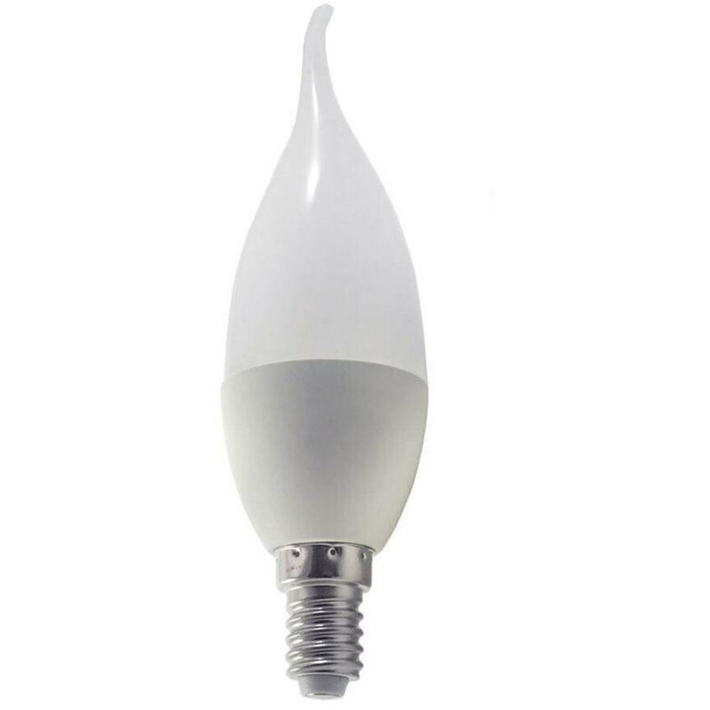 foto del prodotto trade shop traesio lampadina led 6 watt colpo di vento luce 6500k 3000k 4000k illuminazione c3703 bianco naturale 