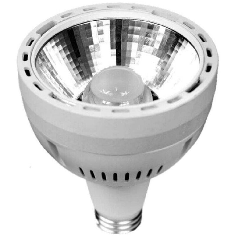 foto del prodotto trade shop traesio lampadina led cob par30 e27 36 watt faretto luce 3000k 4000k 6500k bianco p30 2b bianco naturale 