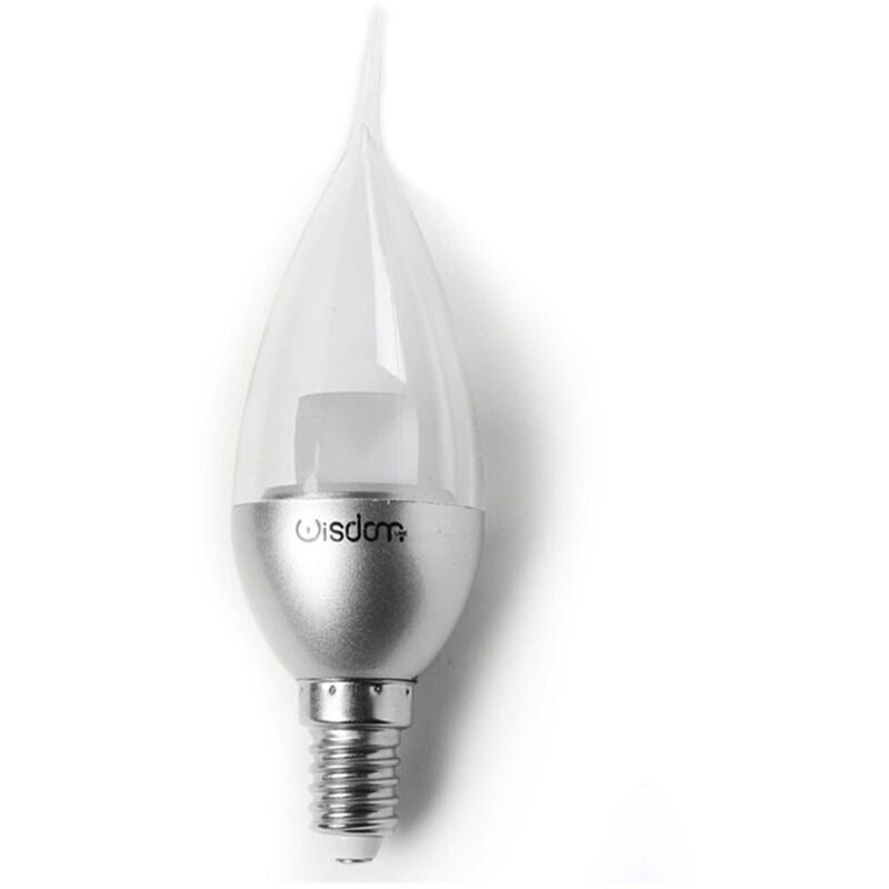foto del prodotto trade shop traesio lampadina led colpo vento e14 da 4w luce freddo naturale caldo bianco freddo 
