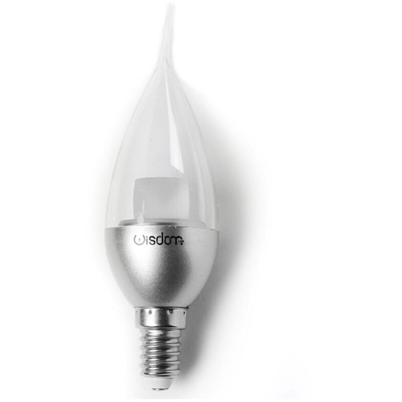 foto del prodotto trade shop traesio lampadina led colpo vento e14 da 4w luce freddo naturale caldo bianco naturale 