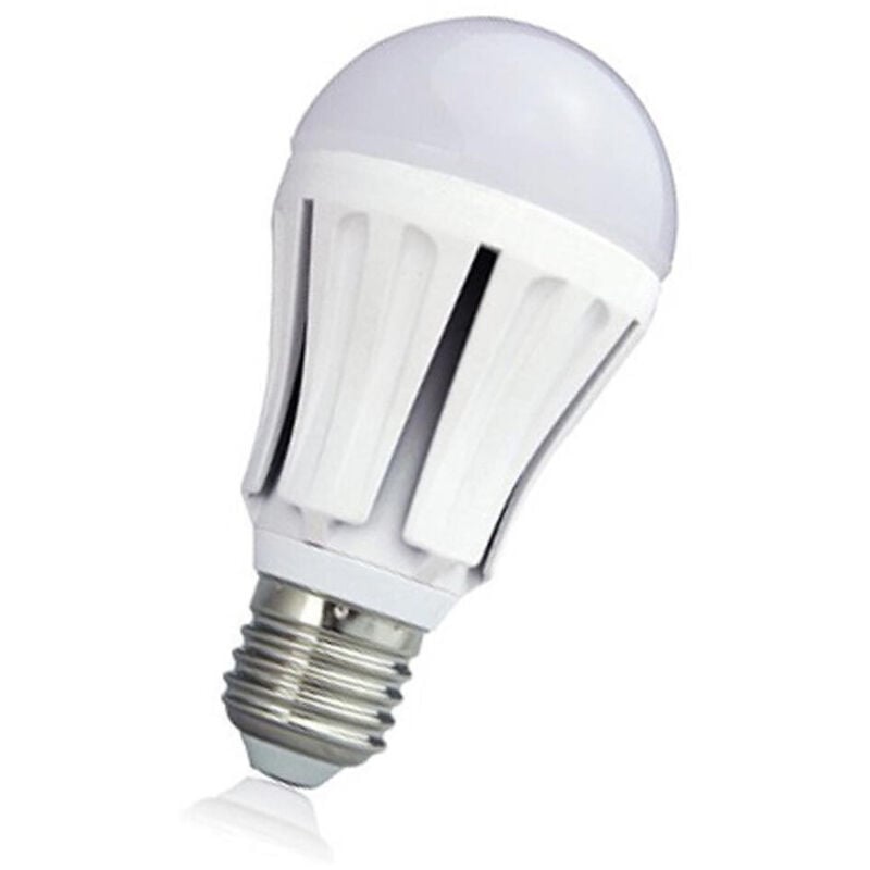 foto del prodotto trade shop traesio - lampadina led con 28smd e27 12w lunga durata - luce calda e fredda - -bianco freddo-12 watt